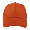 Casquette en coton/polyester, 6 panneaux, fermeture velcro