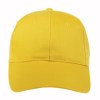 Casquette en coton/polyester, 6 panneaux, fermeture velcro