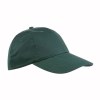 Casquette en coton/polyester, 6 panneaux, fermeture velcro