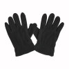 Gants pour homme en polaire, avec élastique aux poignets taille unique