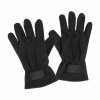 Gants homme  en polaire avec étiquette personnalisable