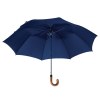 Parapluie Golf automatique polyester 190T manche en bois (Dia 128 cm)