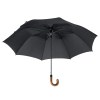Parapluie Golf automatique polyester 190T manche en bois (Dia 128 cm)