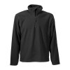 Sweat homme à fermeture éclaire courte en micropolaire 180g/m2. Tailles S/M/