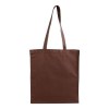 Shopper avec soufflet en coton 220 g/m2, anses longues