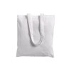 Shopper avec soufflet en coton 220 g/m2, anses longues