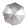 Parapluie Deluxe, automatique avec corps, pointe et poign e courb  en aluminium. Materiel