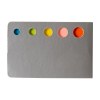 Porte-memo avec feuillets post-it (8x6 cm)