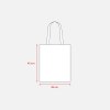 Shopper en coton 220 g/m, anses longues anses longues et fermeture avec zip