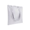 Shopper en coton 220 g/m, anses longues anses longues et fermeture avec zip