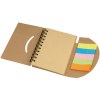 Bloc-notes en papier recyclable avec feuilles post-it (8,7x10,9x0,7 cm)