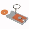 Porte-cles avec jeton pour chariot et lumiere (6,5x2,8cm)
