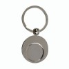 Porte-cl s en m tal  avec  jeton pour chariot (6x2,3cm)