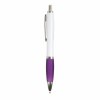 Stylo-bille a systeme retractable - PLASTIQUE ABS+AS - refill jumbo