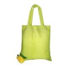 Shopper pliable en forme d'orange, mure et citron en polyester 190T avec mousqueton
