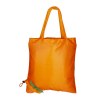 Shopper pliable en forme d'orange, mure et citron en polyester 190T avec mousqueton