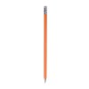 Crayon temp r e cylindrique avec gomme  (h 19cm)