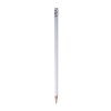 Crayon temp r e cylindrique avec gomme  (h 19cm)