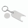 Porte-cl s en plastique avec jeton pour le chariot (2,8 x 6 x0,4 cm)