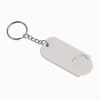 Porte-cl s en plastique avec jeton pour le chariot (2,8 x 6 x0,4 cm)