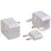 Adaptateur prise universelle avec poche en plastique. Input et Output : 100-125V 6A ou 110