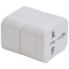 Adaptateur prise universelle avec poche en plastique. Input et Output : 100-125V 6A ou 110