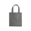 Shopper mini avec soufflet en TNT 80g/m2, anses courtes