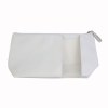Trousse de toilette en microfibre avec fermeture éclair et fenetre perforée (26x25x9cm)