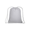 Sac à dos en coton 135 g/m2 avec fermeture réglable à cordon