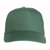 Casquette en polyester, 5 panneaux, fermeture velcro