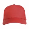 Casquette en polyester, 5 panneaux, fermeture velcro