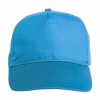 Casquette en polyester, 5 panneaux, fermeture velcro pour enfant