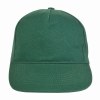 Casquette en coton épais brossé, 5 panneaux, fermeture velcro