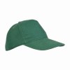 Casquette en coton épais brossé, 5 panneaux, fermeture velcro