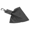 Porte-clés à mousqueton avec chiffon en microfibre pour nettoyage de lunettes (15 x 15 cm)