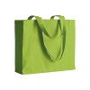 Shopper avec soufflet en coton 200 g/m2, anses longues