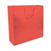 Shopper avec soufflet en papier laminé opaque 157 g/m2 avec renforcement au fond