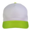 Casquette en polyester, 5 panneaux, fermeture velcro pour enfant