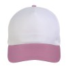 Casquette en polyester, 5 panneaux, fermeture velcro pour enfant