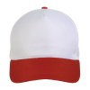 Casquette en polyester, 5 panneaux, fermeture velcro pour enfant