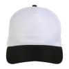 Casquette en polyester, 5 panneaux, fermeture velcro pour enfant