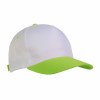Casquette en polyester, 5 panneaux, fermeture velcro pour enfant