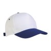Casquette en polyester, 5 panneaux, fermeture velcro pour enfant