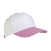 Casquette en polyester, 5 panneaux, fermeture velcro