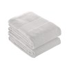 Serviette en éponge de coton 100% (350 g/m2) avec bande OPAQUE imprimable (70x140 cm)