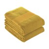 Serviette en éponge de coton 100% (350 g/m2) avec bande OPAQUE imprimable (90x150 cm)