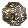 Parapluie polyester automatique en soie, poignée et embouts en caoutchouc