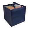 Shopper en format carton de pizza en TNT 80g/m2