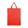 Shopper pliable avec soufflet en TNT 80g/m2, manches courtes