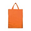 Shopper pliable avec soufflet en TNT 80g/m2, manches courtes